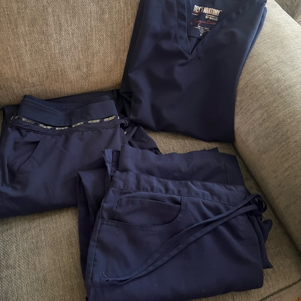 Grey's Anatomy Women's Navy Scrubs